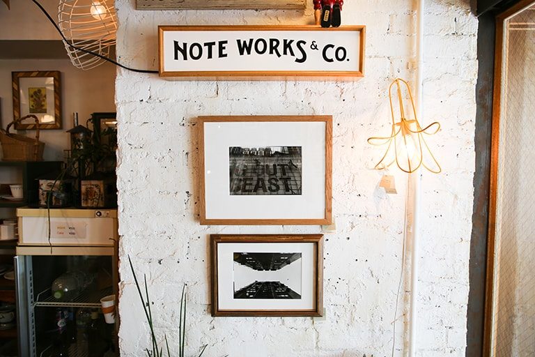 NOVOL ON FIRE 原画 × NOTEWORKS 額縁